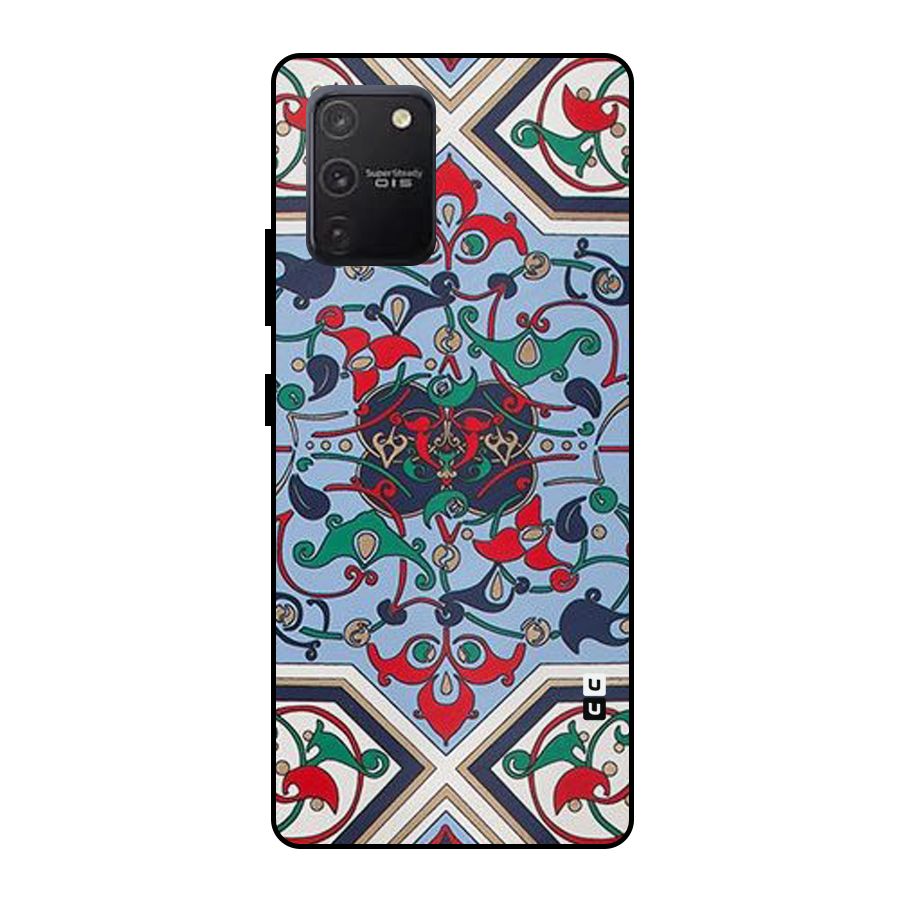 Multi Block Pattern Metal Back Case for Galaxy S10 Lite