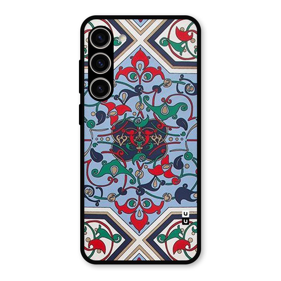 Multi Block Pattern Metal Back Case for Galaxy S23 Plus