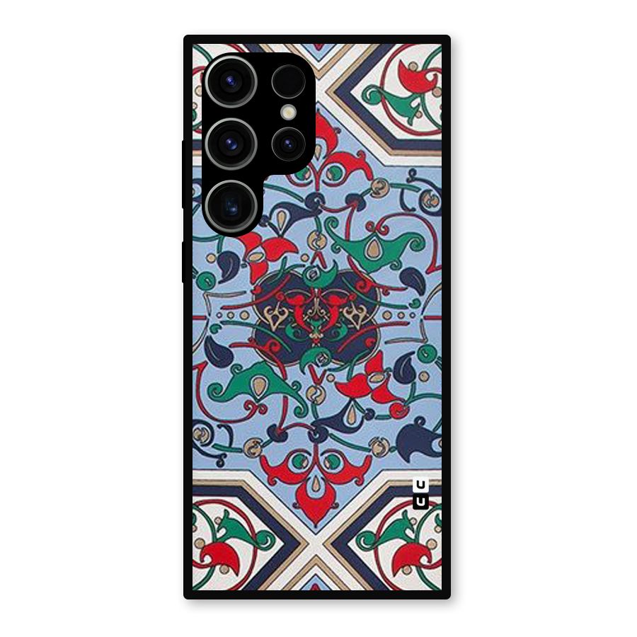 Multi Block Pattern Metal Back Case for Galaxy S23 Ultra