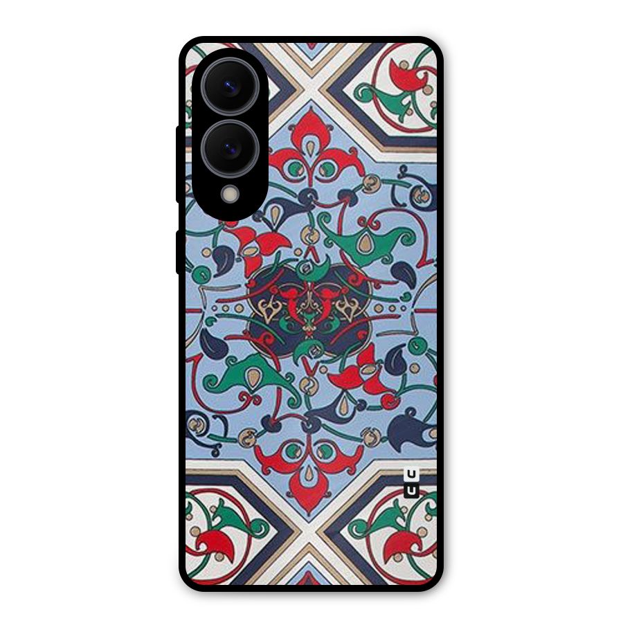 Multi Block Pattern Metal Back Case for Galaxy S25 Edge