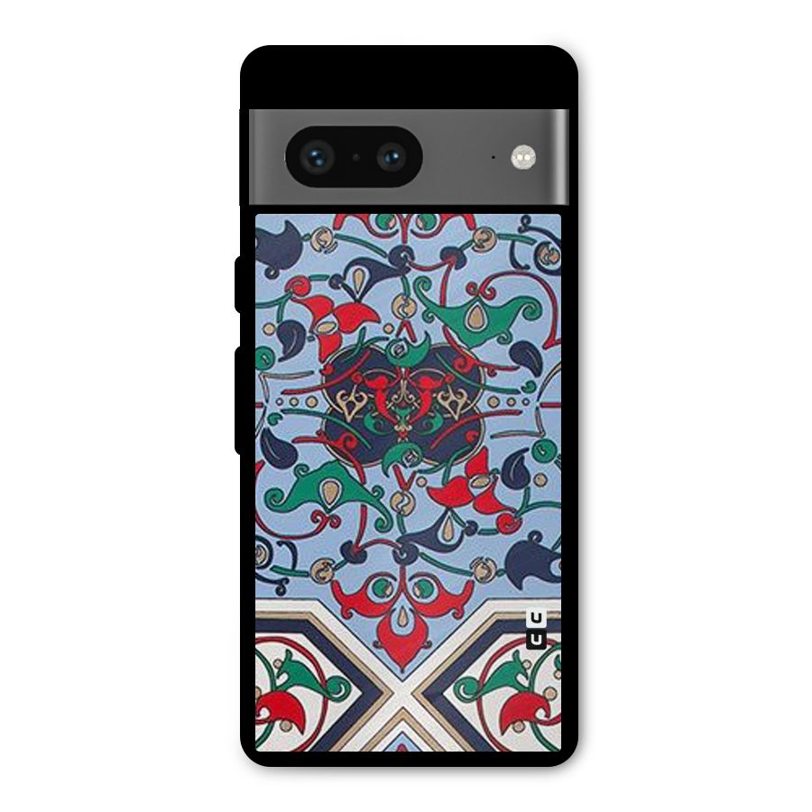 Multi Block Pattern Metal Back Case for Google Pixel 7