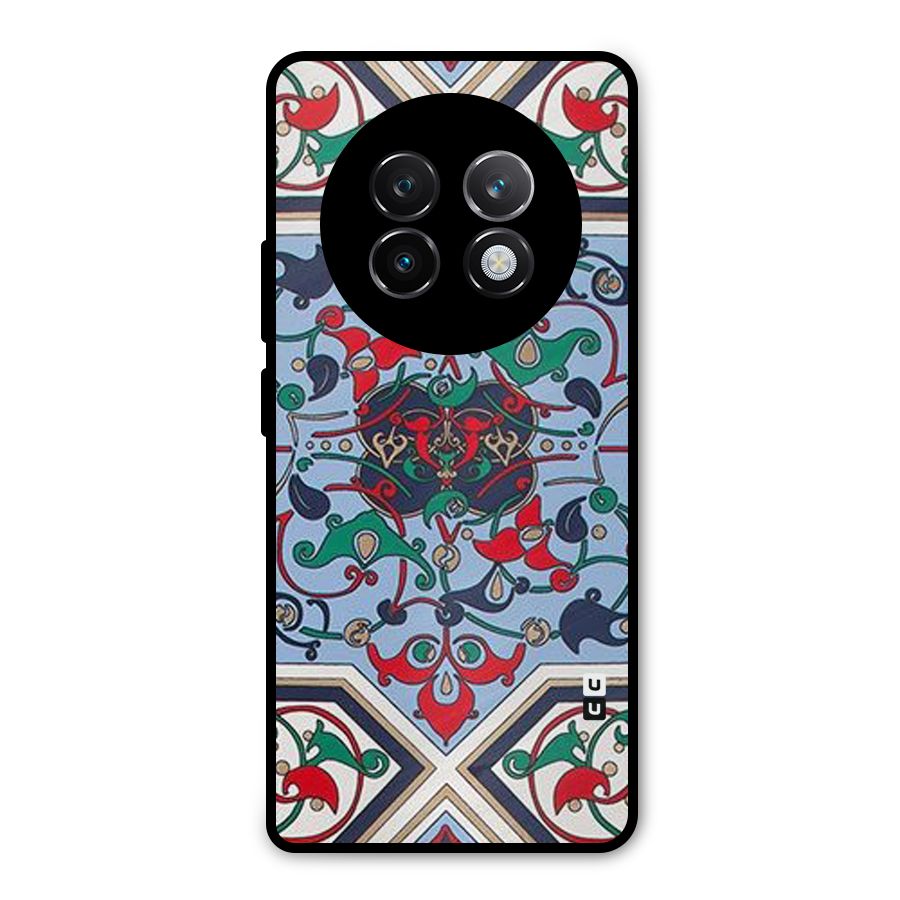 Multi Block Pattern Metal Back Case for Realme 13 Plus