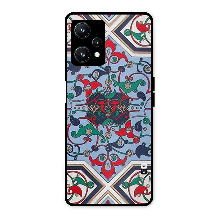 Multi Block Pattern Metal Back Case for Realme 9 Pro 5G