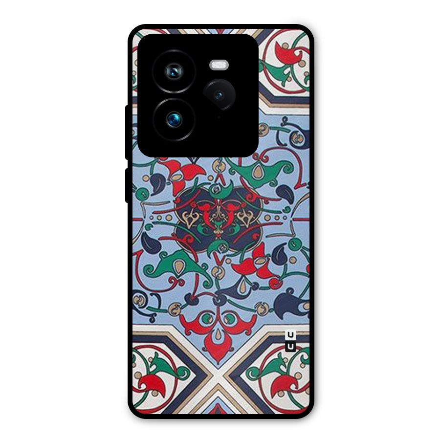 Multi Block Pattern Metal Back Case for Realme GT 7 Pro