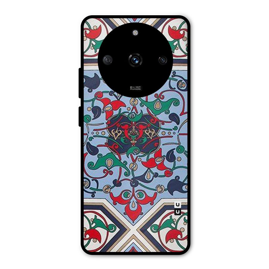 Multi Block Pattern Metal Back Case for Realme Narzo 60 5G