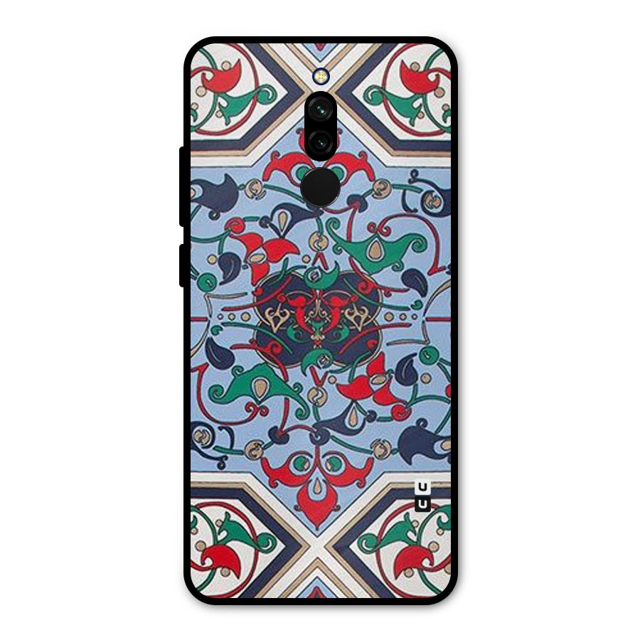 Multi Block Pattern Metal Back Case for Redmi 8