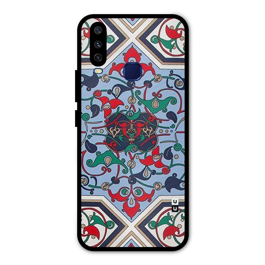 Multi Block Pattern Metal Back Case for Vivo Y15