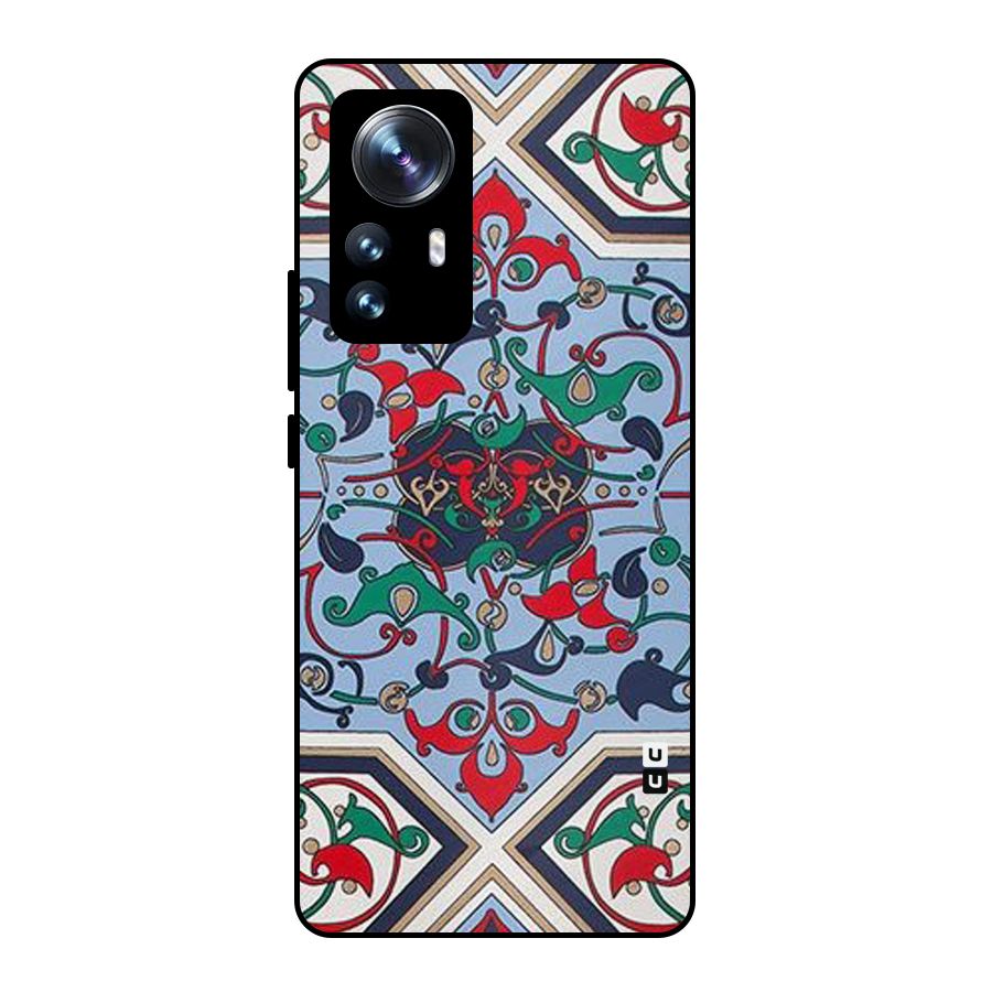 Multi Block Pattern Metal Back Case for Xiaomi 12 Pro