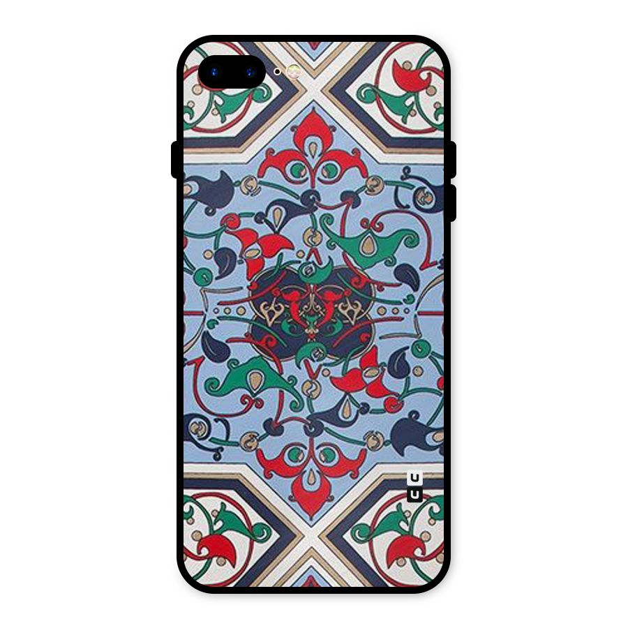 Multi Block Pattern Metal Back Case for iPhone 7 Plus