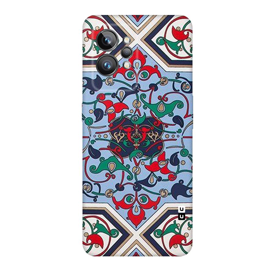 Multi Block Pattern Original Polycarbonate Back Case for Realme GT2 Pro