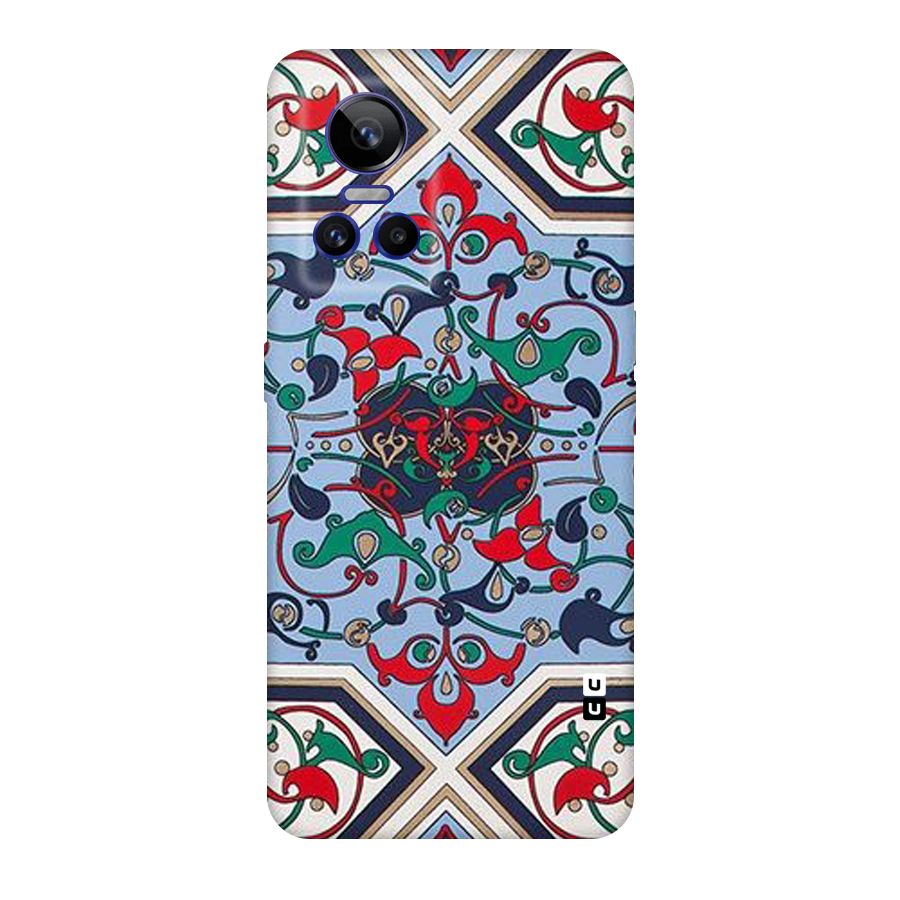 Multi Block Pattern Original Polycarbonate Back Case for Realme GT Neo 3