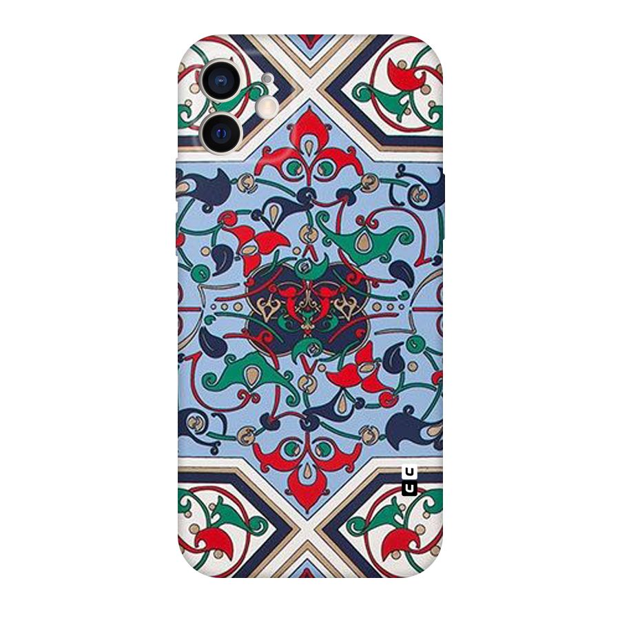 Multi Block Pattern Original Polycarbonate Back Case for iPhone 12