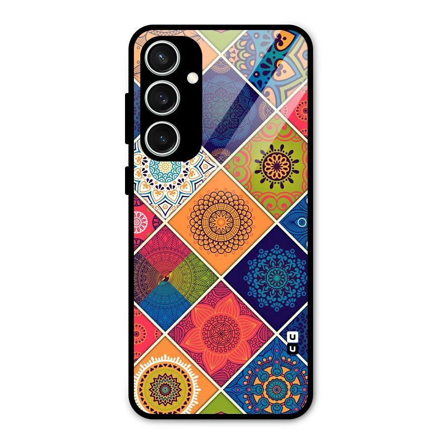 Multi Designs Glass Back Case for Galaxy S23 FE