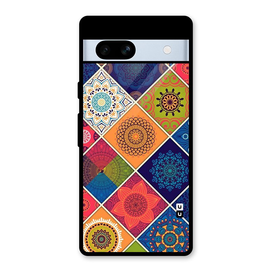 Multi Designs Glass Back Case for Google Pixel 7a