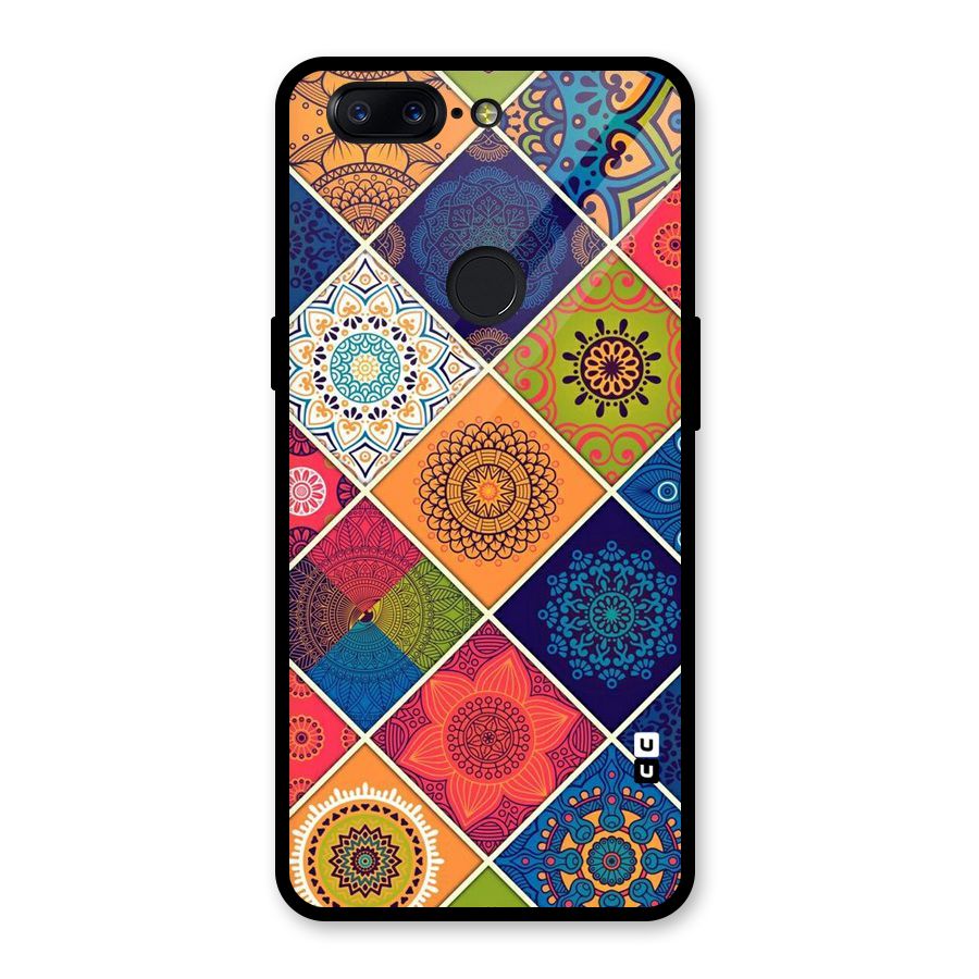 Multi Designs Glass Back Case for OnePlus 5T