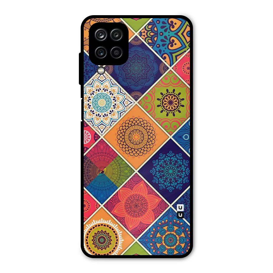 Multi Designs Metal Back Case for Galaxy A12