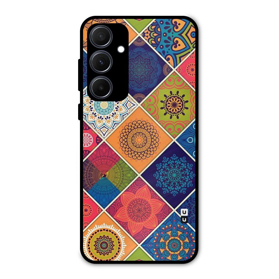 Multi Designs Metal Back Case for Galaxy A35
