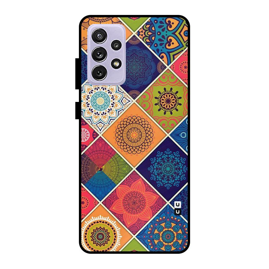 Multi Designs Metal Back Case for Galaxy A72