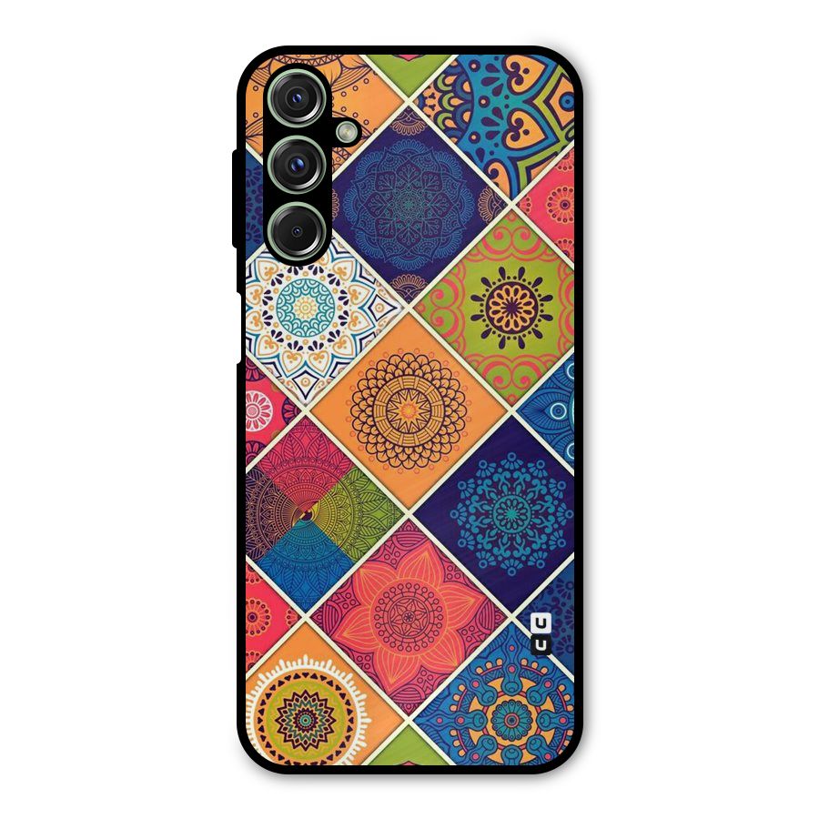 Multi Designs Metal Back Case for Galaxy F34