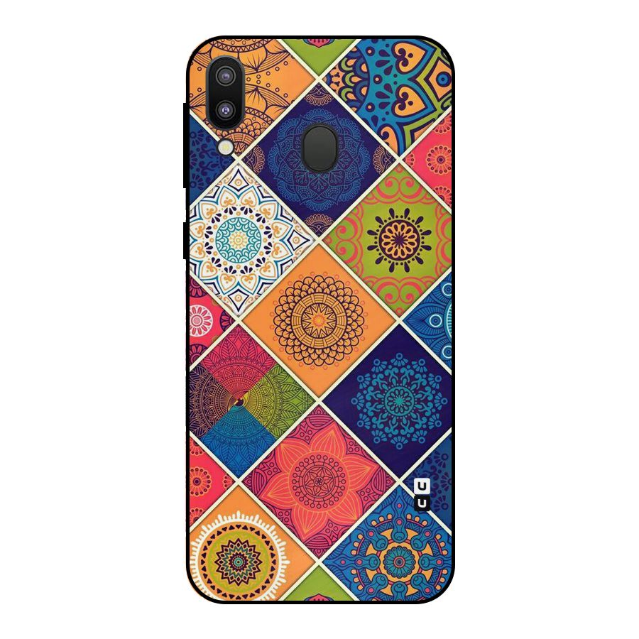 Multi Designs Metal Back Case for Galaxy M20
