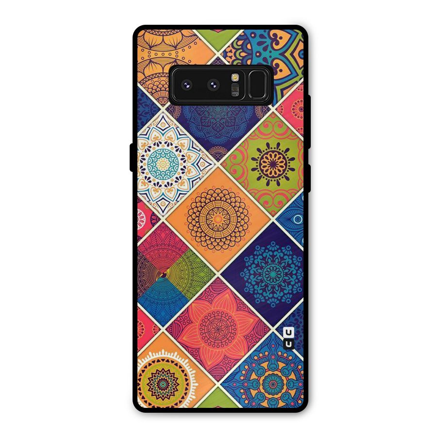 Multi Designs Metal Back Case for Galaxy Note 8