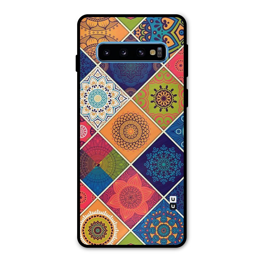 Multi Designs Metal Back Case for Galaxy S10