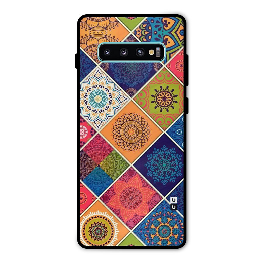 Multi Designs Metal Back Case for Galaxy S10 Plus