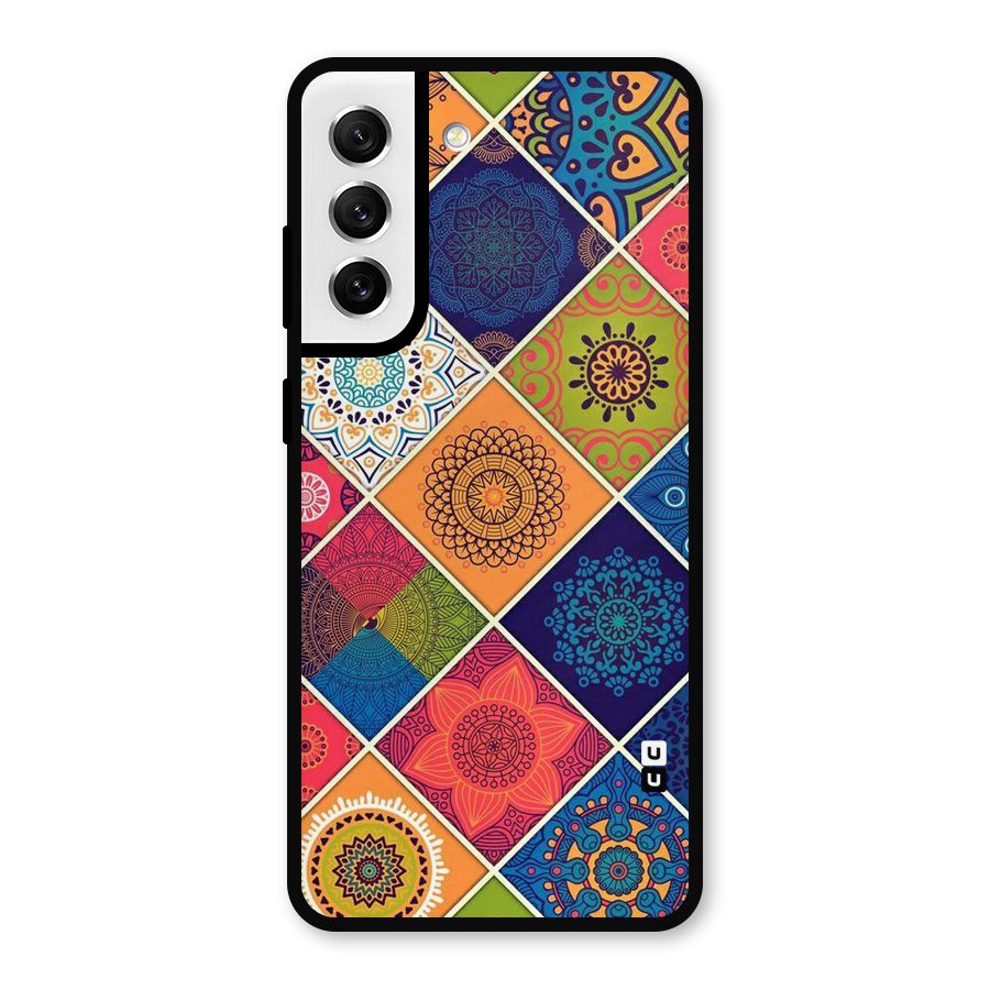 Multi Designs Metal Back Case for Galaxy S21 FE 5G