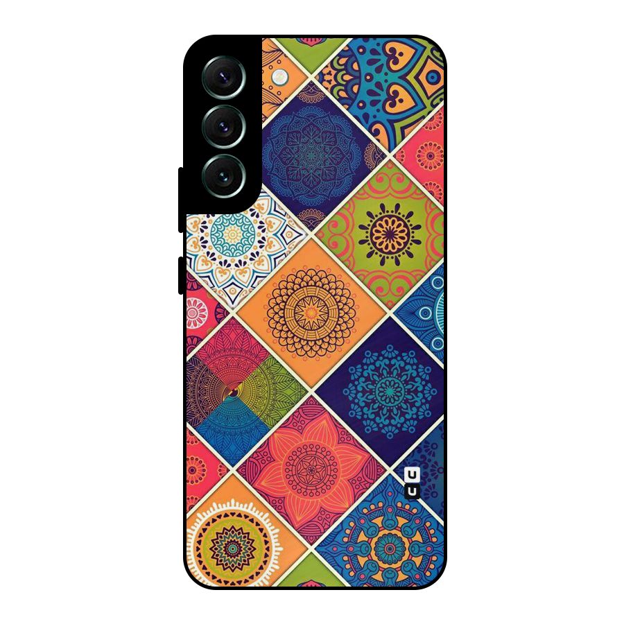Multi Designs Metal Back Case for Galaxy S22 Plus 5G