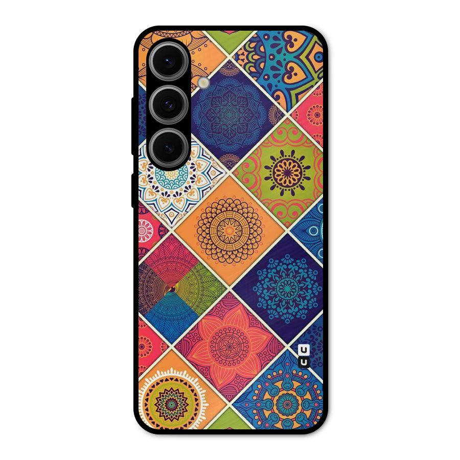 Multi Designs Metal Back Case for Galaxy S24 FE