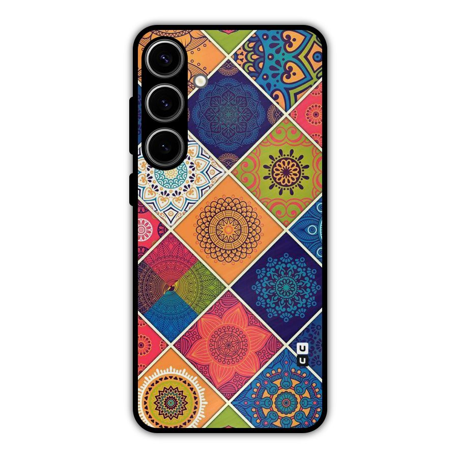 Multi Designs Metal Back Case for Galaxy S24 Plus