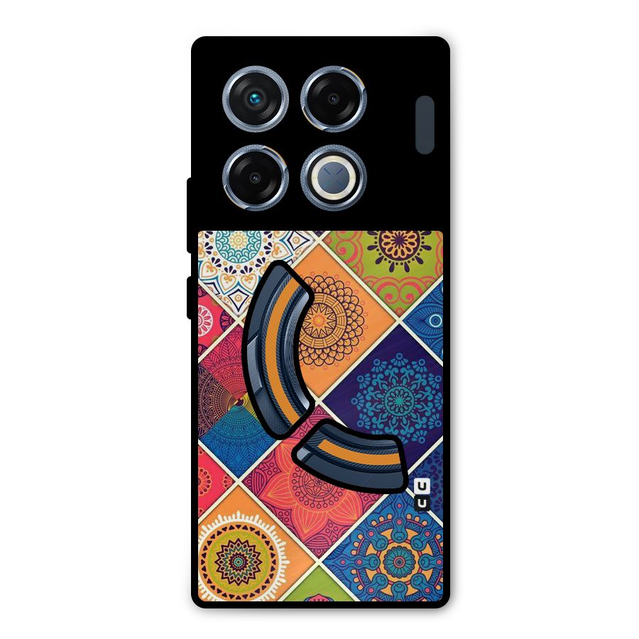 Multi Designs Metal Back Case for Infinix GT 20 Pro
