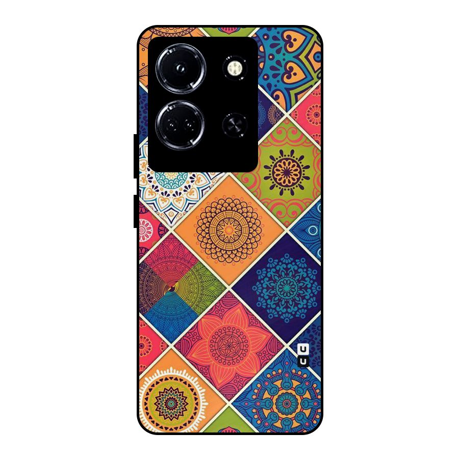Multi Designs Metal Back Case for Infinix Note 30 5G