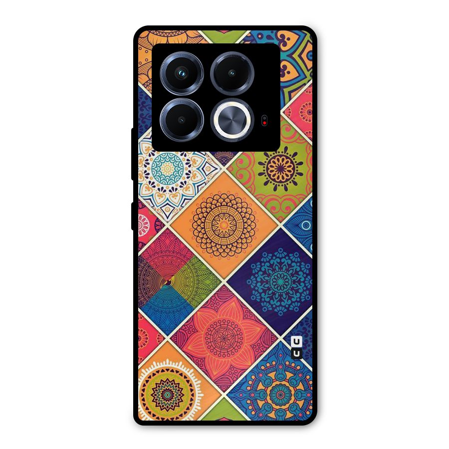 Multi Designs Metal Back Case for Infinix Note 40 5G