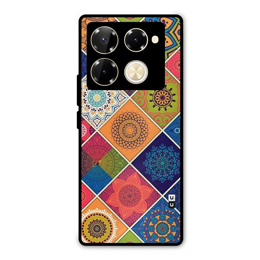 Multi Designs Metal Back Case for Infinix Note 40 Pro