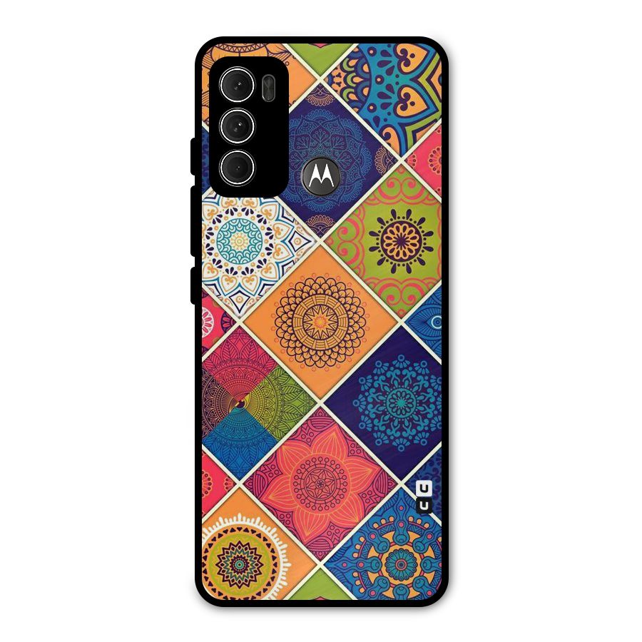 Multi Designs Metal Back Case for Moto G60