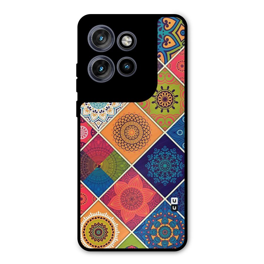 Multi Designs Metal Back Case for Motorola Edge 50 Neo