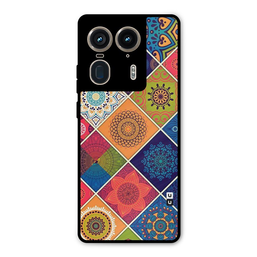 Multi Designs Metal Back Case for Motorola Edge 50 Ultra