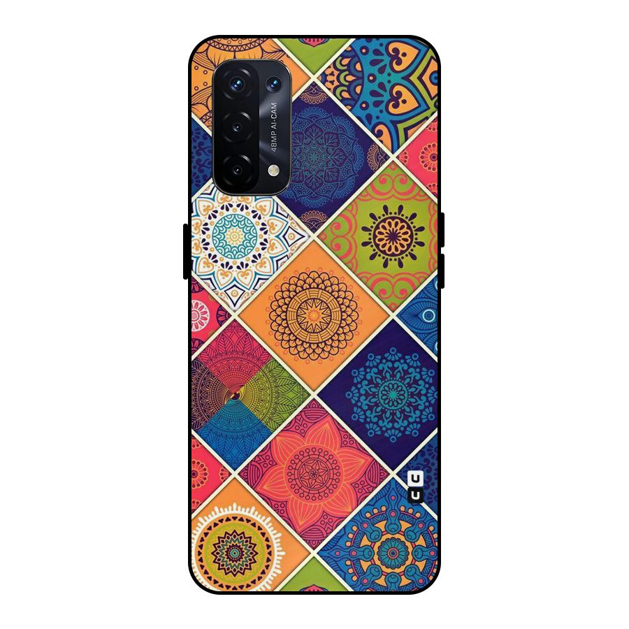 Multi Designs Metal Back Case for Oppo A74 5G