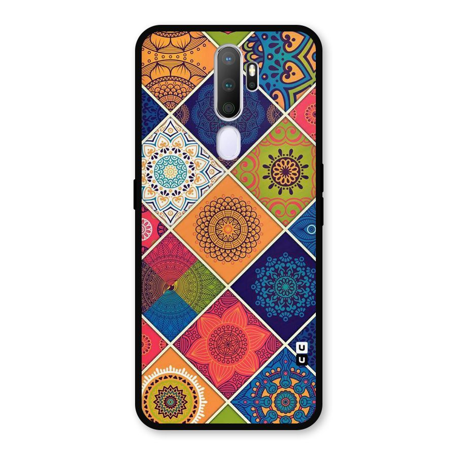 Multi Designs Metal Back Case for Oppo A9 (2020)