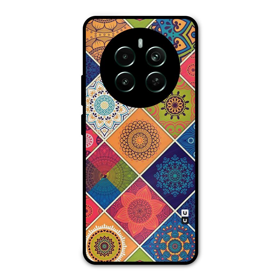 Multi Designs Metal Back Case for Realme 12 Pro Plus