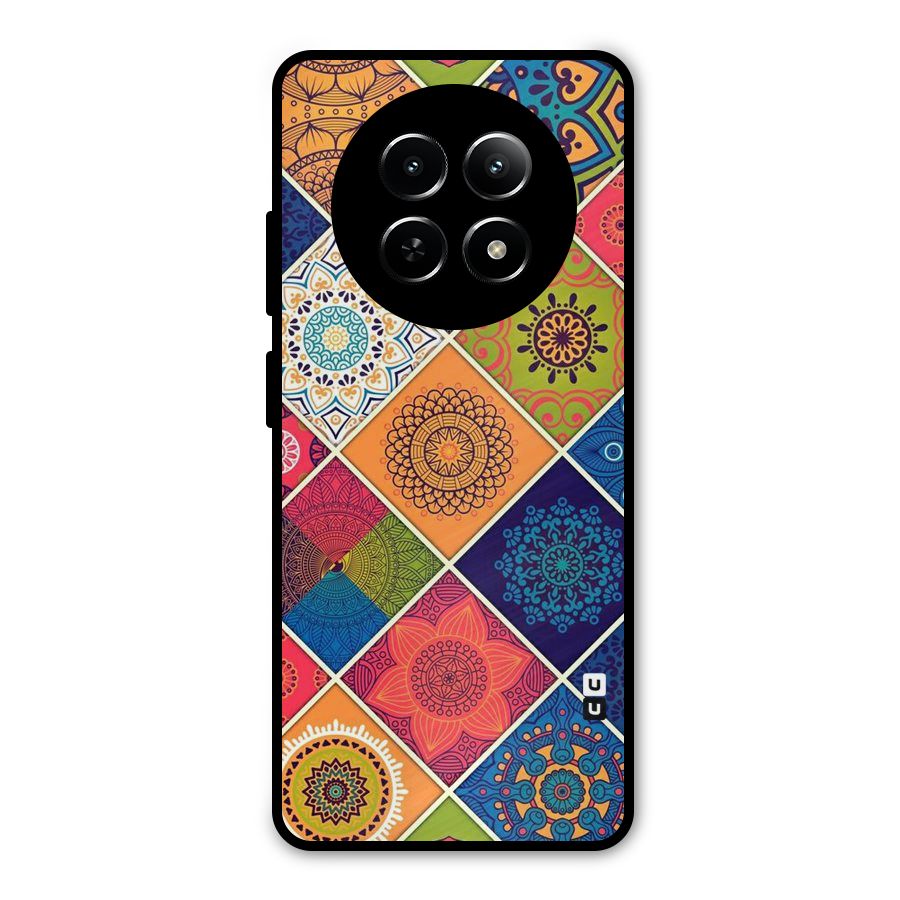 Multi Designs Metal Back Case for Realme 12x 5G