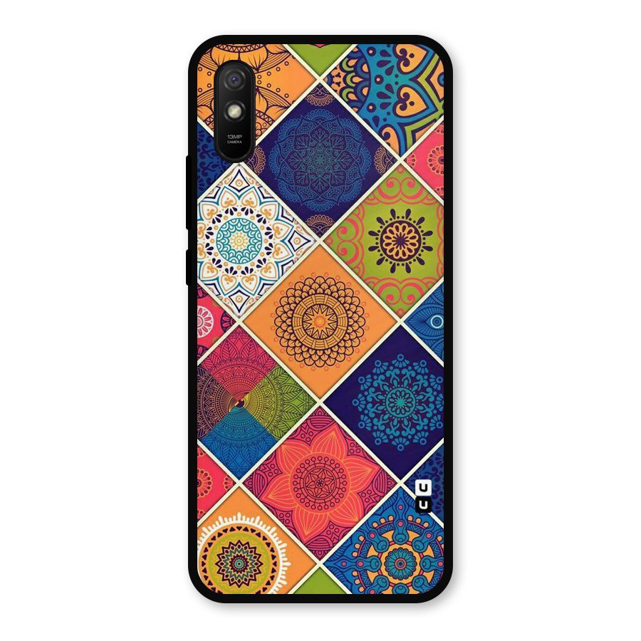Multi Designs Metal Back Case for Redmi 9i
