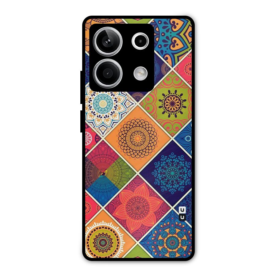 Multi Designs Metal Back Case for Redmi Note 13 5G