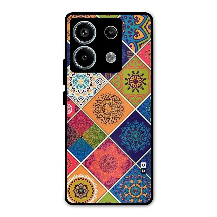 Multi Designs Metal Back Case for Redmi Note 13 Pro 5G