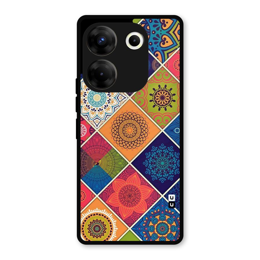 Multi Designs Metal Back Case for Tecno Camon 20 Pro