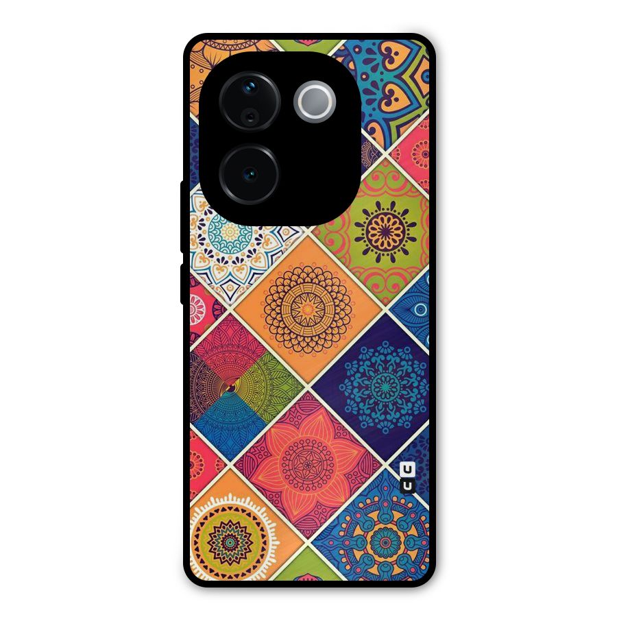 Multi Designs Metal Back Case for Vivo T3 Pro