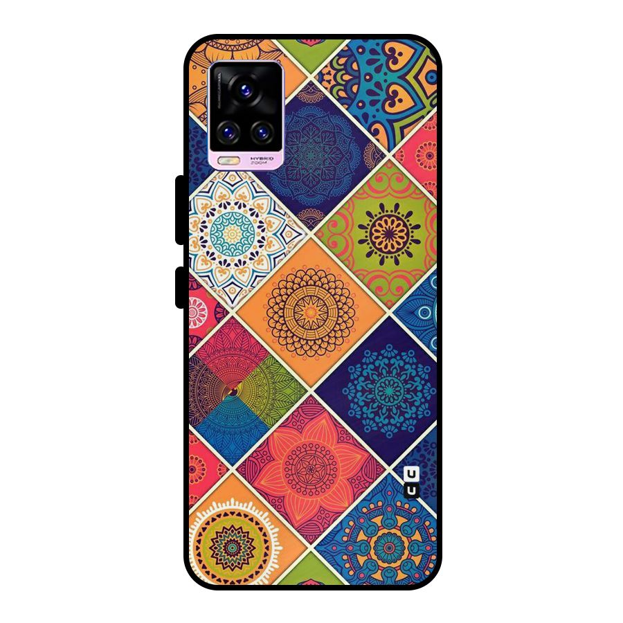 Multi Designs Metal Back Case for Vivo V20 Pro