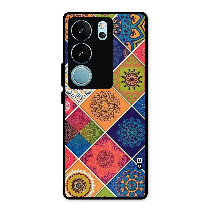 Multi Designs Metal Back Case for Vivo V29 Pro