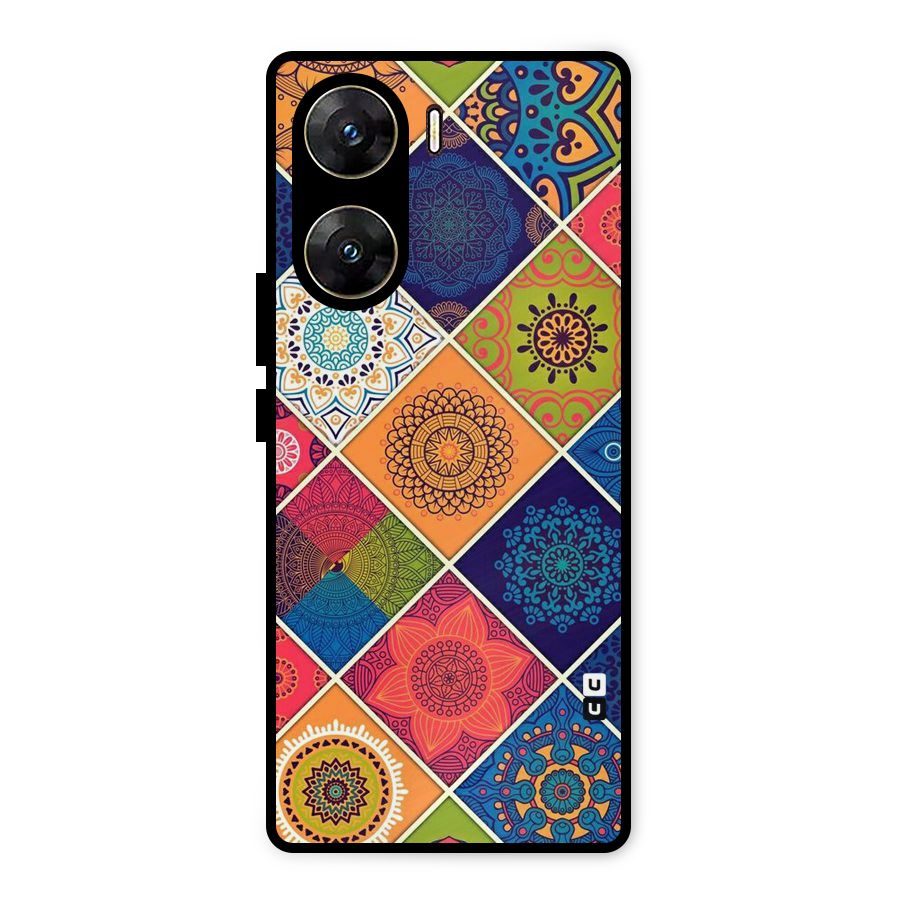 Multi Designs Metal Back Case for Vivo V29e